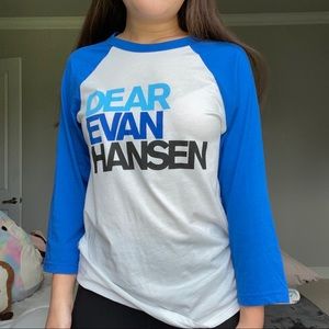 Dear Evan Hansen baseball tee